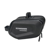 Harde zadeltas voor mountainbike, 20 liter, waterdicht, reflecterend, 11,5 x 20 x 12 cm