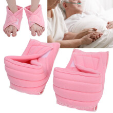 Pairs Pink Foot Ankle Support Cover Pad for Elderly & Bedridden Patients