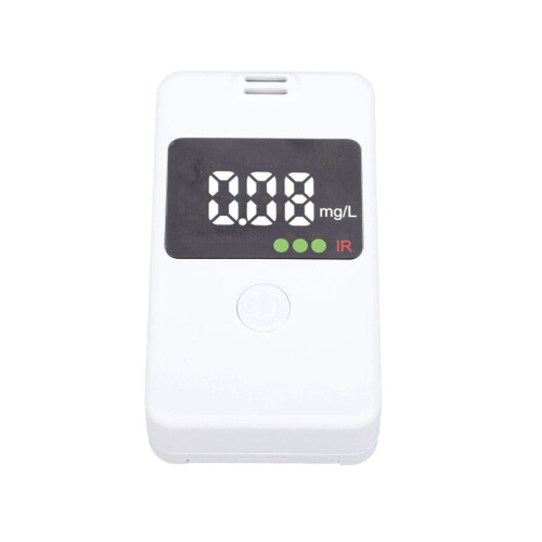 Alcol tester portatile con display LCD, precisione 0,05 mg/L