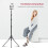Foldable 74.4in Tripod Stand 5kg Max Load Versatile for Video/LED/Reflector 4