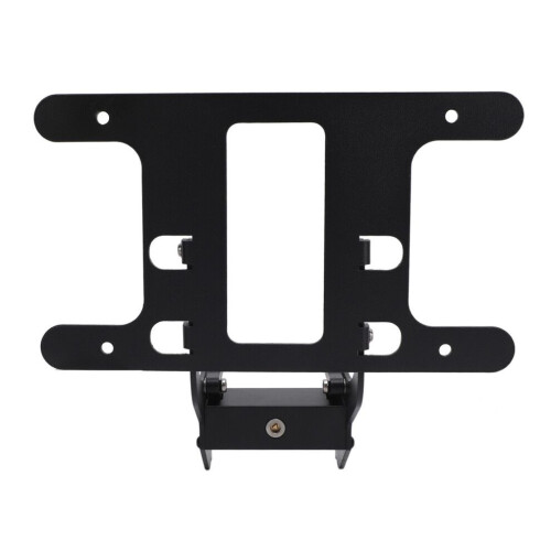 Support de plaque d'immatriculation avant en aluminium sans perçage 1