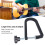 Deep Throat Stallklämma för Akustisk Gitarr R260 Svart 4