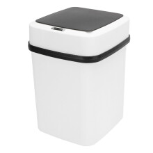 33L Motion Sensor Trash Can with Extra Wide Lid & Liner Ring