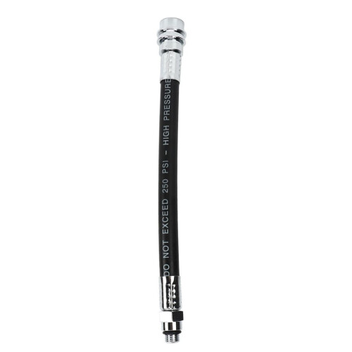 Respiratory Regulator Accessory: 8in Rubber Hose with Brass Connector 2