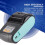 Wireless Portable Receipt Printer Bluetooth Thermal Bill Printer 58 mm (Blue, ) 4