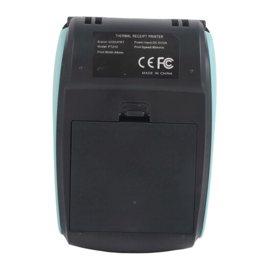 Wireless Portable Receipt Printer Bluetooth Thermal Bill Printer 58 mm (Blue, ) 2