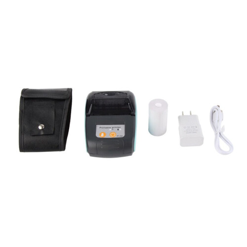 Wireless Portable Receipt Printer Bluetooth Thermal Bill Printer 58 mm (Blue, ) 1