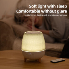 Aroma-Diffusor mit Fernbedienung, 300 ml, 16,7 x 13,8 x 13,8 cm, Weiß