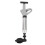Kit de débouchage WC à ventouse haute pression avec têtes interchangeables, gris 1