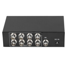 Distributore di segnale coassiale BNC video a 8 porte 1080P con spina USA