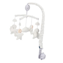 Soft Plush Baby Bed Bell - Rotatable Musical Crib Toy for Newborns