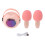 Microfono karaoke wireless per bambini, altoparlante rosa, 2 pezzi, portatile, Bluetooth 2