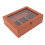 Mini libreria decorativa in legno con 200 mini libri 1