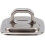 AntiTheft Security Base Plate Zinc Alloy Electroplated Desk Mount Accessory For Laptop Cable Locks Square With Hole 3
