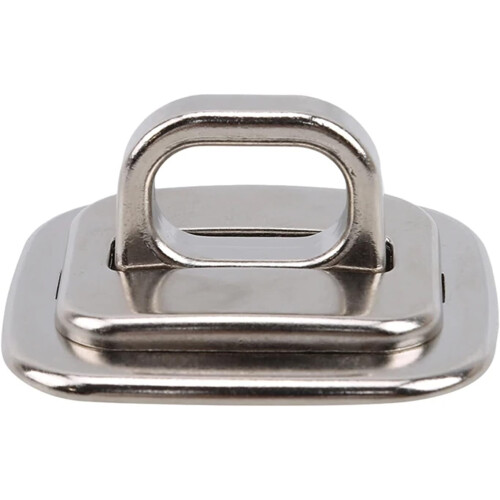 AntiTheft Security Base Plate Zinc Alloy Electroplated Desk Mount Accessory For Laptop Cable Locks Square With Hole 2