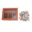 Mini libreria decorativa in legno con 200 mini libri 2