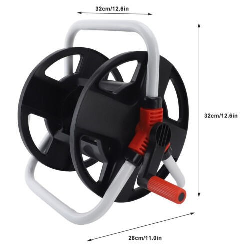 Carrello avvolgitubo portatile in ABS per lavaggio efficiente di prati e auto 1