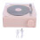 Leuke roze draagbare Bluetooth-platenspeler met luidspreker (1200 mAh) 3