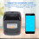 Wireless Portable Receipt Printer Bluetooth Thermal Bill Printer 58 mm (Orange, ) 3