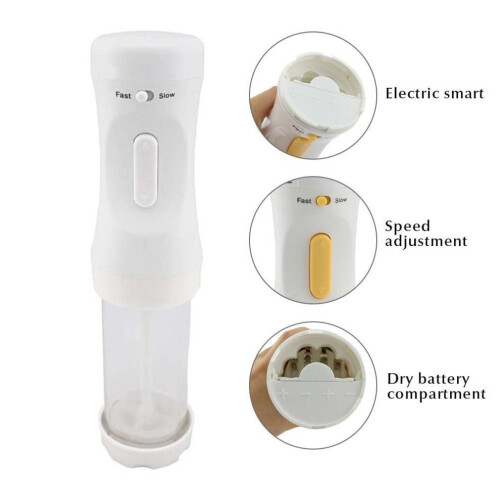 Electric Cookie Decorating Tool Kit - 12 Discs, 4 Tips, White 1