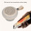 Mini karaokesysteem, draagbare Bluetooth-luidspreker met microfoon, beige 3