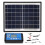 Caricabatterie solare da 50 W con controller per auto e telefono, 35 x 28 cm 3