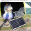 Caricabatterie solare da 50 W con controller per auto e telefono, 35 x 28 cm 4