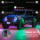 Brightness Adjustable 8pc LED Rock Lights with APP Sync for UTVs 1