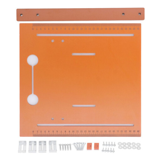 Cutting Machine Base Plate 30x28cm with 3cm Margin & Circular Saw Guide Rail 2