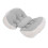 Adjustable U-Shaped Pregnancy Pillow - Gray, Soft Breathable Polyester Cotton 1