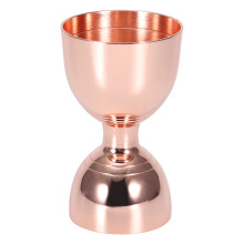 Utensílio profissional de barman, dosador em aço inoxidável, ferramenta resistente para misturar coquetéis com consistência e precisão em bares