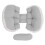Adjustable U-Shaped Pregnancy Pillow - Gray, Soft Breathable Polyester Cotton 2