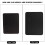 Tapis de manucure noir confortable - Durable et résistant à l'usure 3