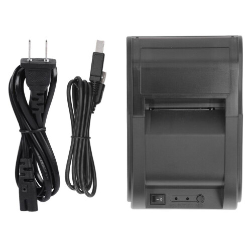 Snelle 58mm USB Bluetooth thermische bonprinter, 175x115x86mm 2