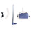 Electric Window Cleaner 2000mAh Multi-Functional Detachable Head Ergonomic 2