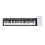 Portable 49-Key Folding Electronic Keyboard White, 83x22.5cm 1