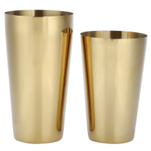 Rustfrit stål Martini Shaker til bartendere, lækagesikker cocktailshaker med god lufttæthed, spejlpoleret overflade, 304 rustfrit stål,