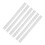 Double Loop Wire Binding Spine 1/2in, 34 Loops, 100 Sheets Capacity, Silver 1