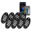 8pcs Multicolor LED Rock Lights Waterproof APP BT Sync SUV ATV UTV 3