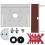 Router Base Plate For Router Inserts, 180 Degree Angle, Backing Push Plate, Multi Function Woodworking, Set Of 2 3 4 5