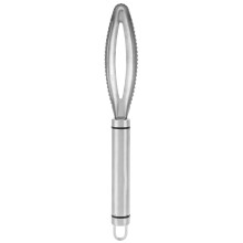 Rimuovi squame per pesce, materiale in acciaio inossidabile, texture antiscivolo per una manipolazione sicura, design ergonomico, impugnatura comoda