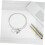 Laptop Cable Lock For Computers And Tablets, PlasticCoated Cable, OneHanded Operation, CutResistant, Home Office 4