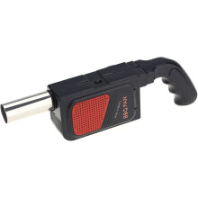 Soffiatore d'aria per barbecue, campeggio all'aperto, picnic, grigliate, ventilatore elettrico portatile per barbecue con riscaldamento rapido e