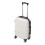 Living And Home 20 Inch Wavy Texture Hard Shell Travel Suitcase, White 4