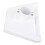 39mm Plastic Pipe Adapter for V3 Dish Antenna - White Stable Mount 1