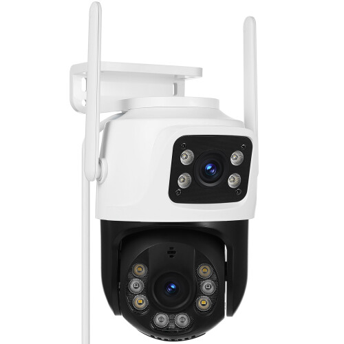 Wireless Indoor Outdoor Security Camera With Lens And Plug 1