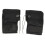 Waterproof Motorcycle Handlebar Gloves Black, 16cm/6.3in Windproof Winter Hand Protector 3