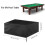 Moisture Resistant 9ft Pool Table Cover Waterproof Folding Oxford Dust Cover 2