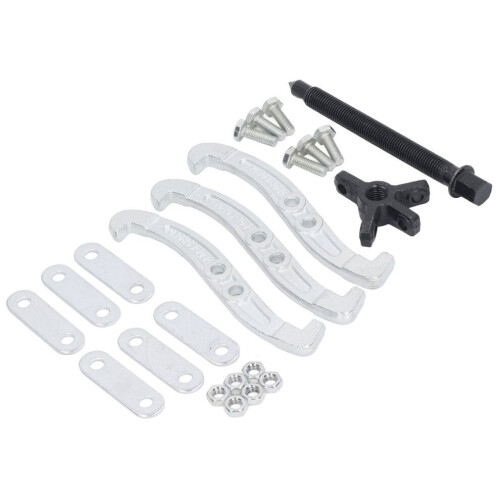 150mm Carbon Steel 3 Claw Puller Tool Spiral Rod Double Hole Design 2