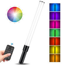 Handheld RGB LED Light Tube 2500K-9900K Dimmable 122 LEDs 55cm